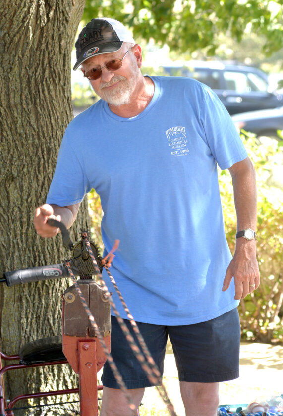 Stephen Reedy History in action - Messenger News